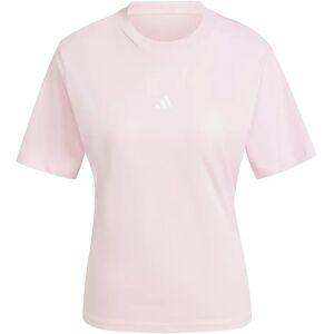 Women's cotton T-shirt adidas Essentials Small Logo Rose XL Female Women's cotton T-shirt adidas Essentials Small Logo Rose XL Female