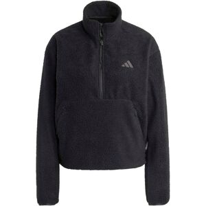 Women's 1/2 zip fleece adidas City Tech High Pile Noir S Female Women's 1/2 zip fleece adidas City Tech High Pile Noir S Female