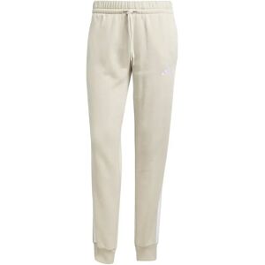 Slim Women's Jogging Trousers adidas Essentials 3 stripes Beige L Female Slim Women's Jogging Trousers adidas Essentials 3 stripes Beige L Female