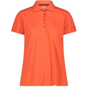 Women's polo shirt CMP Orange 2XS Female Women's polo shirt CMP Orange 2XS Female