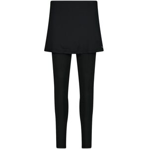 2 in 1 jersey leggings for women CMP Noir 2XS Female 2 in 1 jersey leggings for women CMP Noir 2XS Female