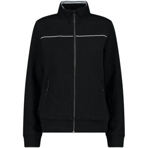 Women's zip-up sweatshirt CMP Noir 2XS Female Women's zip-up sweatshirt CMP Noir 2XS Female