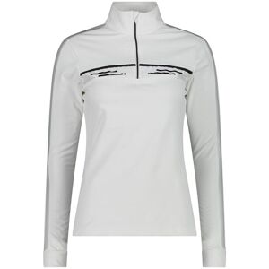 Women's half-zip softech sweatshirt CMP Blanc L Female Women's half-zip softech sweatshirt CMP Blanc L Female