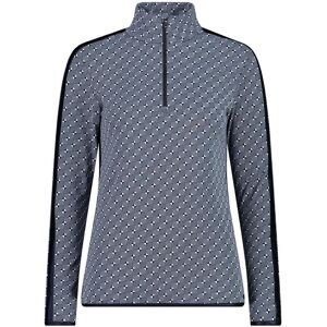 Women's half-zip roll neck sweatshirt CMP Noir 2XS Female Women's half-zip roll neck sweatshirt CMP Noir 2XS Female