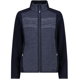 Women's zipped fleece CMP Arctic Oeko-Tex® Bleu XS Female Women's zipped fleece CMP Arctic Oeko-Tex® Bleu XS Female