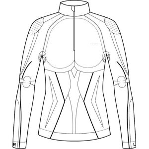 Long sleeve T-shirt Falke Maximum Warm Blanc M Unisex Long sleeve T-shirt Falke Maximum Warm Blanc M Unisex