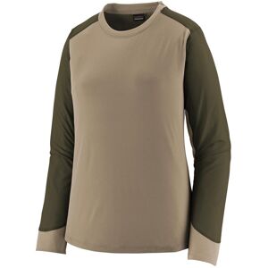 Women's Long Sleeve Jersey Patagonia Dirt Craft Gris XS Female Women's Long Sleeve Jersey Patagonia Dirt Craft Gris XS Female