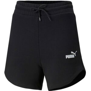 Women's high waist shorts Puma Essentials Noir M Female Women's high waist shorts Puma Essentials Noir M Female