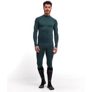 Long-sleeved zip-neck T-shirt Falke Maximum Warm Vert M Male Long-sleeved zip-neck T-shirt Falke Maximum Warm Vert M Male