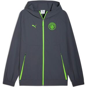 Puma Manchester City tracksuit jacket Woven 2025/26 Gris L Male Puma Manchester City tracksuit jacket Woven 2025/26 Gris L Male