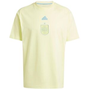Adidas T-shirt Espagne Travel Euro 2024 Jaune L Male Adidas T-shirt Espagne Travel Euro 2024 Jaune L Male