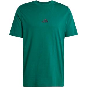 Simple jersey T-shirt adidas Essentials 3-Stripes Vert M Male Simple jersey T-shirt adidas Essentials 3-Stripes Vert M Male