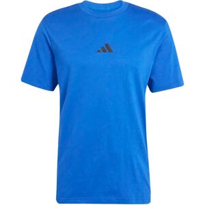 Simple jersey T-shirt adidas Essentials 3-Stripes Bleu S Male Simple jersey T-shirt adidas Essentials 3-Stripes Bleu S Male