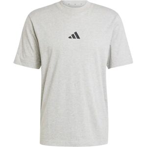 Simple jersey T-shirt adidas Essentials Small Logo Gris 2XL Male Simple jersey T-shirt adidas Essentials Small Logo Gris 2XL Male
