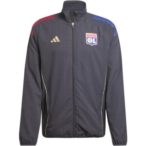 Adidas OL Pre-Match Tracksuit Jacket 2025/26 Gris XL Male Adidas OL Pre-Match Tracksuit Jacket 2025/26 Gris XL Male