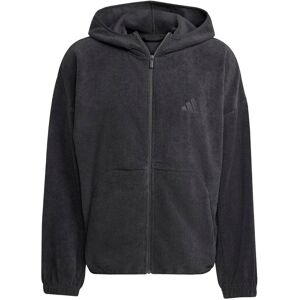 Full zip sweatshirt adidas Future Icons Logo Low Pile Noir XS Male Full zip sweatshirt adidas Future Icons Logo Low Pile Noir XS Male