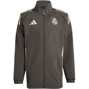 Adidas Real Madrid Outdoor Tracksuit Jacket 2025/26 Gris L Male Adidas Real Madrid Outdoor Tracksuit Jacket 2025/26 Gris L Male
