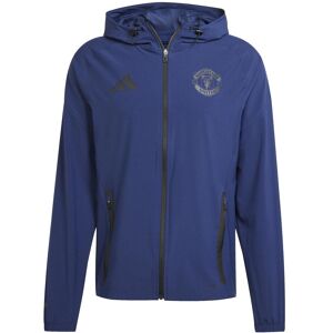 Adidas Sweat jacket Manchester United Tiro 2024/25 Bleu L Male Adidas Sweat jacket Manchester United Tiro 2024/25 Bleu L Male