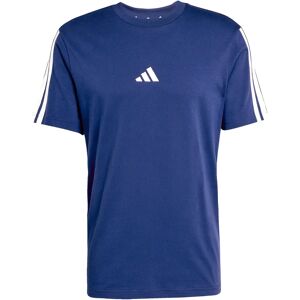 Simple jersey T-shirt adidas Essentials 3-Stripes Bleu M Male Simple jersey T-shirt adidas Essentials 3-Stripes Bleu M Male