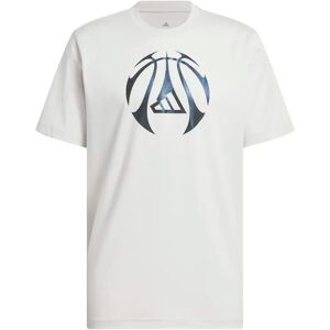 T-shirt adidas Millennium Hoops Graphic Gris XL Male T-shirt adidas Millennium Hoops Graphic Gris XL Male