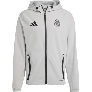 Adidas Veste imperméable à capuche Compétition Real Madrid Tiro 2024/25 Gris XS Male Adidas Veste imperméable à capuche Compétition Real Madrid Tiro 2024/25 Gris XS Male