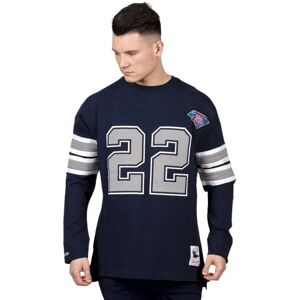 Mitchell & Ness NFL Dallas Cowboys Long Sleeve Jersey Emmitt Smith Bleu 2XL Male Mitchell & Ness NFL Dallas Cowboys Long Sleeve Jersey Emmitt Smith Bleu 2XL Male