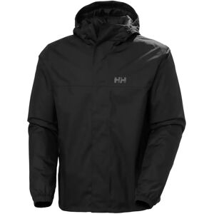 Hooded waterproof jacket Helly Hansen Vancouver Fleece Lined Noir L Male Hooded waterproof jacket Helly Hansen Vancouver Fleece Lined Noir L Male