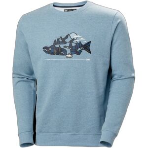 Helly Hansen f2f Organic Cotton Hoodie Bleu S Male Helly Hansen f2f Organic Cotton Hoodie Bleu S Male