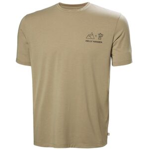 T-shirt Helly Hansen Skog Graphic Marron S Male T-shirt Helly Hansen Skog Graphic Marron S Male