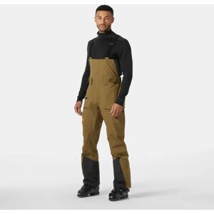 Helly Hansen Sogn Bib Shell Ski Trousers - Brown - Ski trousers Helly Hansen Sogn Bib Shell Ski Trousers - Brown - Ski trousers
