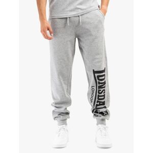 Jogging Trousers Lonsdale Logo Large Gris 2XL Male Jogging Trousers Lonsdale Logo Large Gris 2XL Male