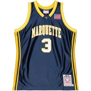 Mitchell & Ness Marquette University NCAA jersey 2002 Dwyane Wade Bleu M Male Mitchell & Ness Marquette University NCAA jersey 2002 Dwyane Wade Bleu M Male