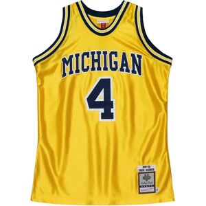 Mitchell & Ness NCAA Michigan Wolverines jersey Chris Webber 1991 Jaune L Male Mitchell & Ness NCAA Michigan Wolverines jersey Chris Webber 1991 Jaune L Male