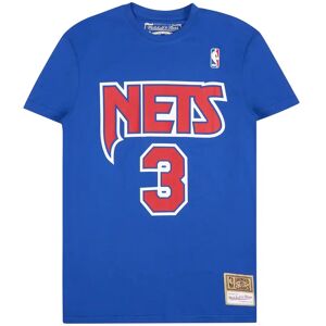 Mitchell & Ness T-shirt New Jersey Nets Bleu L Male Mitchell & Ness T-shirt New Jersey Nets Bleu L Male