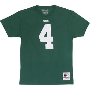 Mitchell & Ness nfl T-shirt Green Bay Packers Brett Favre Vert S Male Mitchell & Ness nfl T-shirt Green Bay Packers Brett Favre Vert S Male
