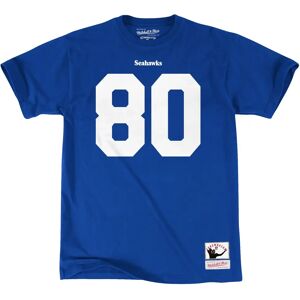 Mitchell & Ness nfl T-shirt Seattle Seahawks Steve Largent Bleu 2XL Male Mitchell & Ness nfl T-shirt Seattle Seahawks Steve Largent Bleu 2XL Male