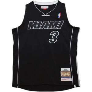 Mitchell & Ness Miami Heat NBA Jersey Alternate Dwyane Wade 2011/12 Noir L Male Mitchell & Ness Miami Heat NBA Jersey Alternate Dwyane Wade 2011/12 Noir L Male