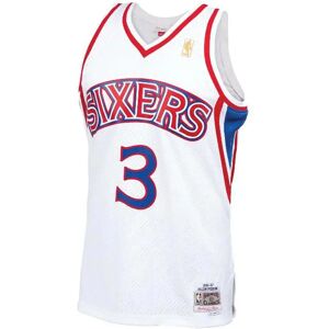 Mitchell & Ness Nba jersey Philadelphia 76ers Allen Iverson Blanc L Male Mitchell & Ness Nba jersey Philadelphia 76ers Allen Iverson Blanc L Male
