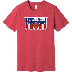 Mitchell & Ness T-shirt New Jersey Americans team logo traditional Rouge L Male Mitchell & Ness T-shirt New Jersey Americans team logo traditional Rouge L Male