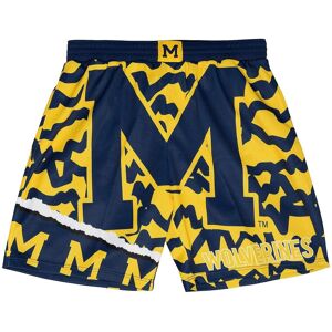 Mitchell & Ness Short university of Michigan Wolverines NCAA Jumbotron 2.0 Sublimated Bleu L Male Mitchell & Ness Short university of Michigan Wolverines NCAA Jumbotron 2.0 Sublimated Bleu L Male