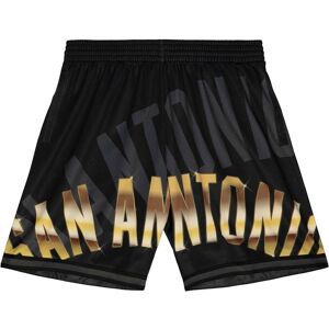 Mitchell & Ness Short San Antonio Spurs NBA Big Face 4.0 Fashion Noir M Male Mitchell & Ness Short San Antonio Spurs NBA Big Face 4.0 Fashion Noir M Male