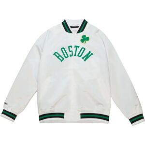 Mitchell & Ness Satin sweat jacket Boston Celtics Blanc 2XL Male Mitchell & Ness Satin sweat jacket Boston Celtics Blanc 2XL Male