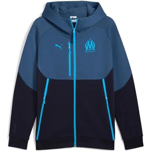 Puma OM Zip-Up Sweatshirt FL 2025/26 Bleu XS Male Puma OM Zip-Up Sweatshirt FL 2025/26 Bleu XS Male