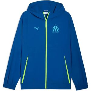 Puma OM tracksuit jacket Woven 2025/26 Bleu L Male Puma OM tracksuit jacket Woven 2025/26 Bleu L Male