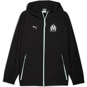 Puma OM tracksuit jacket Woven 2025/26 Noir S Male Puma OM tracksuit jacket Woven 2025/26 Noir S Male