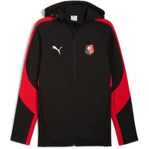 Puma Stade Rennais hooded tracksuit jacket Evostripe Noir XL Male Puma Stade Rennais hooded tracksuit jacket Evostripe Noir XL Male