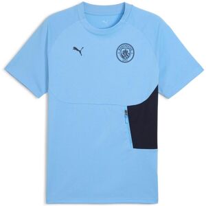 T-shirt Puma MCFC Pumatech Bleu XS Male T-shirt Puma MCFC Pumatech Bleu XS Male