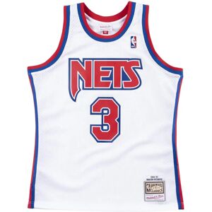 Mitchell & Ness NBA Jersey New Jersey Drazen Petrovic Blanc XS Male Mitchell & Ness NBA Jersey New Jersey Drazen Petrovic Blanc XS Male