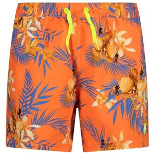 Tropical patterned swim shorts CMP Orange 4XL Male Tropical patterned swim shorts CMP Orange 4XL Male