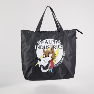 Tote bag Alpha Industries Wolfhounds Noir One size Unisex Tote bag Alpha Industries Wolfhounds Noir One size Unisex